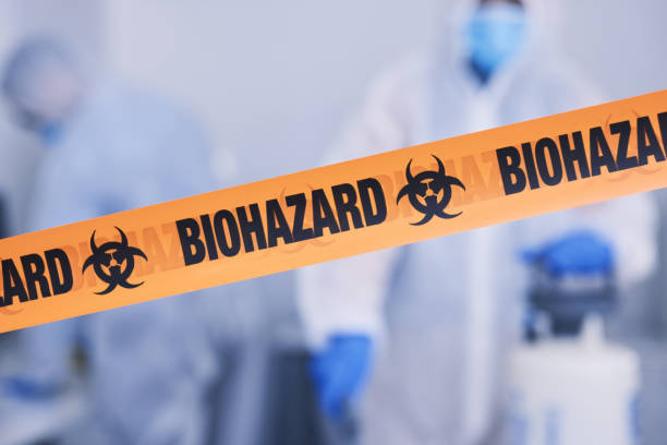 Professional Drug Lab Cleanup technician working in Hudson, MI